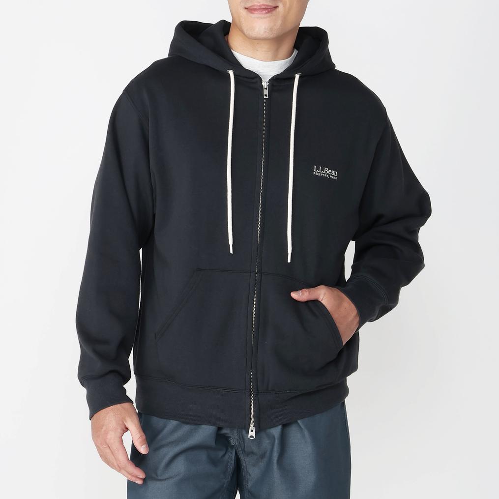 モデル：178cm / 着用サイズ：Ｌ L.L.Bean L.L.Bean M's Portage F/Z Hooded Sweat画像1
