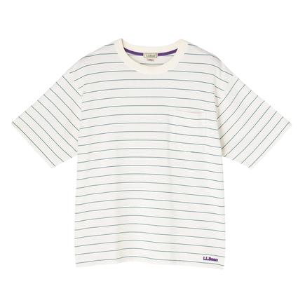 L.L.Bean メンズユニオン S/S ストライプ Tシャツ