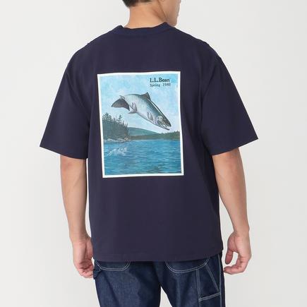L.L.Bean メンズビーンズ 1980 S/S トラウト Tシャツ