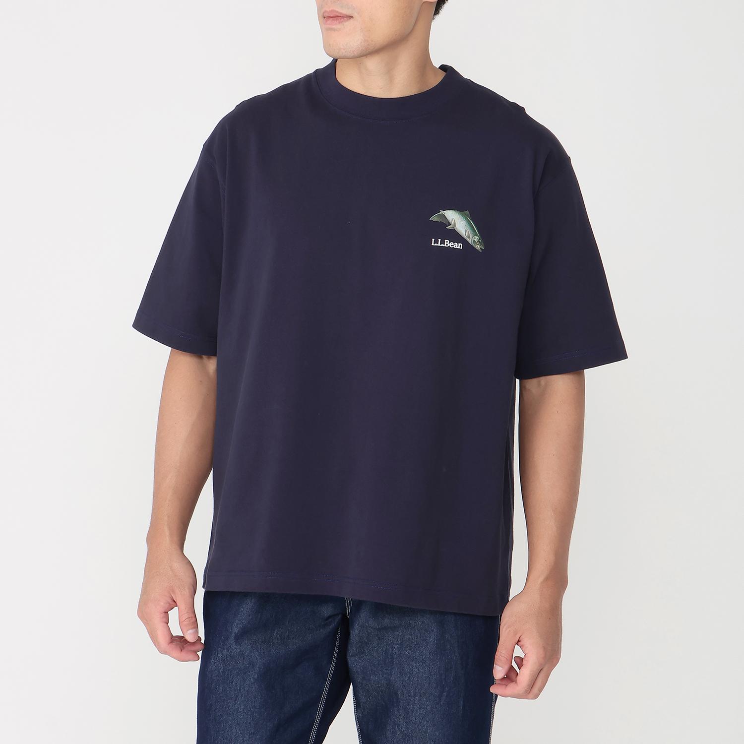 L.L.Bean L.L.Bean M's Bean's 1980 S/S Trout-Tee｜OSHMAN'S ONLINE