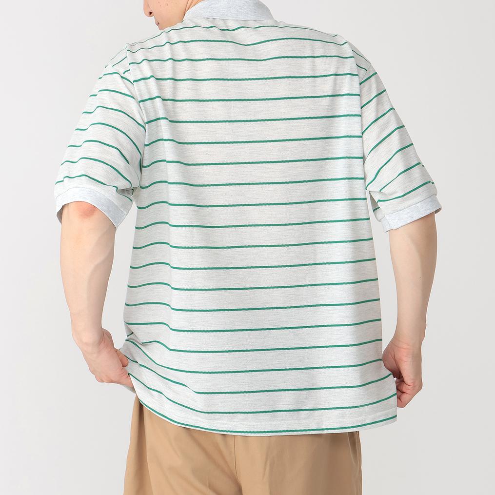 モデル：179㎝ / 着用サイズ：L L.L.Bean L.L.Bean M's Troy S/S Polo画像3