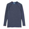  ウィルダネスウェア WILDERNESS WEAR POLYPRO+ 190 L/S Crew Stripe画像1