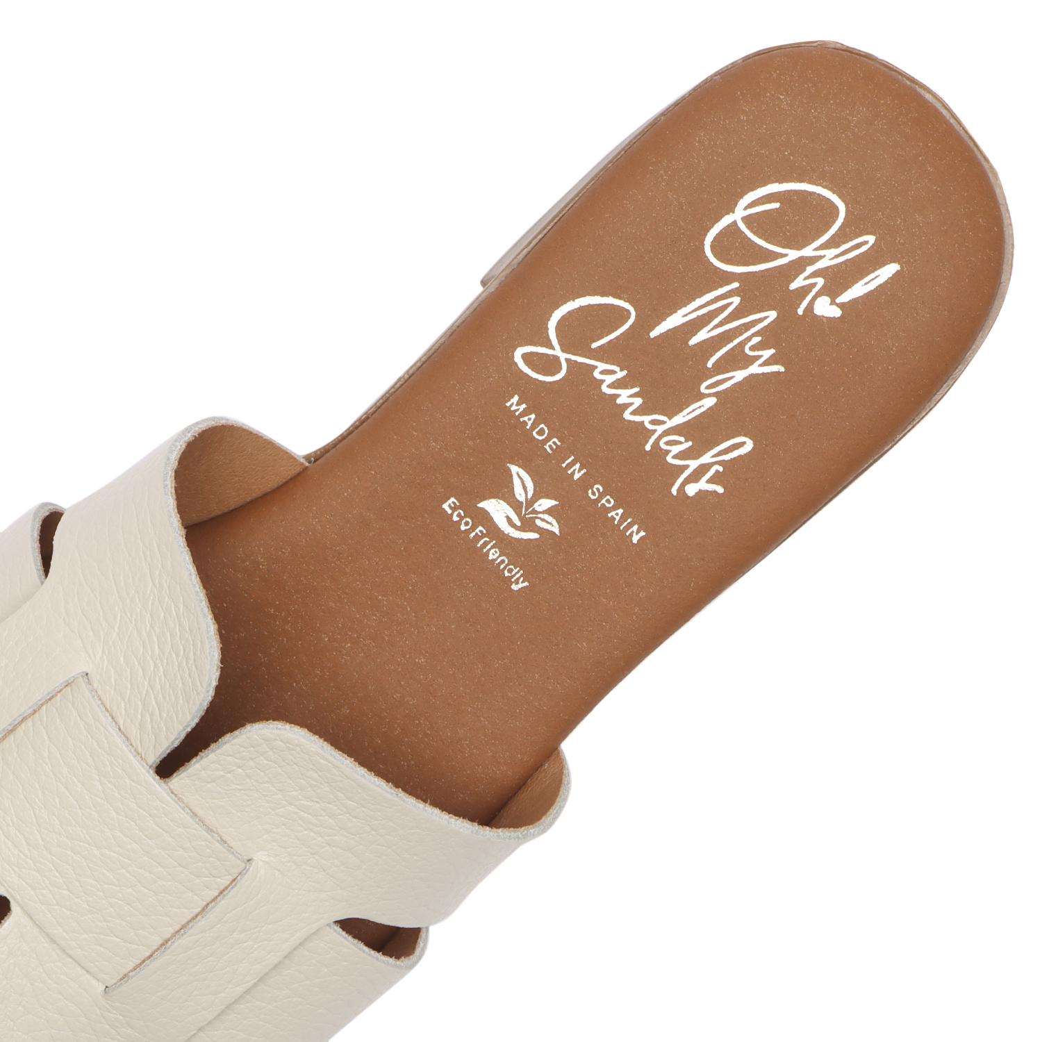 レディース 【OH! MY SANDALS】 オーマイサンダルズ SQUARE LEATHER