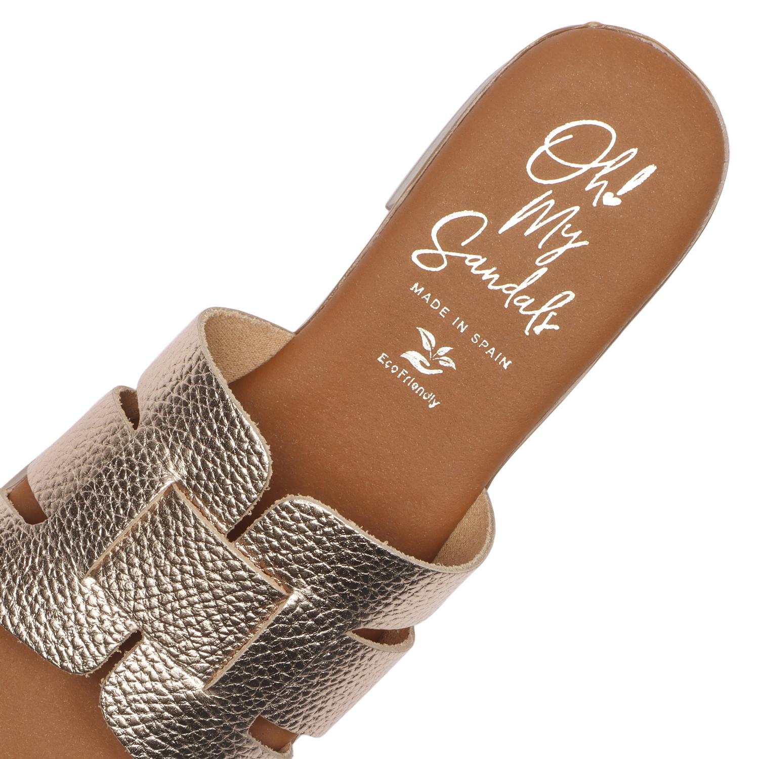 【myさま】 レディース 【OH! MY SANDALS】 オーマイサンダルズ SQUARE LEATHER
