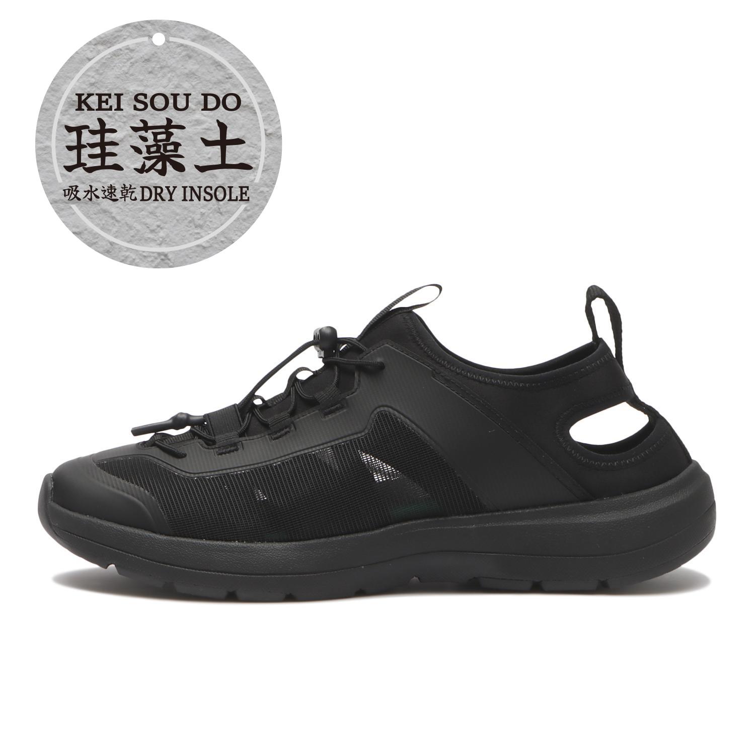 �yABC SELECT�z �G�[�r�[�V�[�Z���N�g DRY MESH SANDAL �h���C���b�V���T���_�� S0064 BLACK
