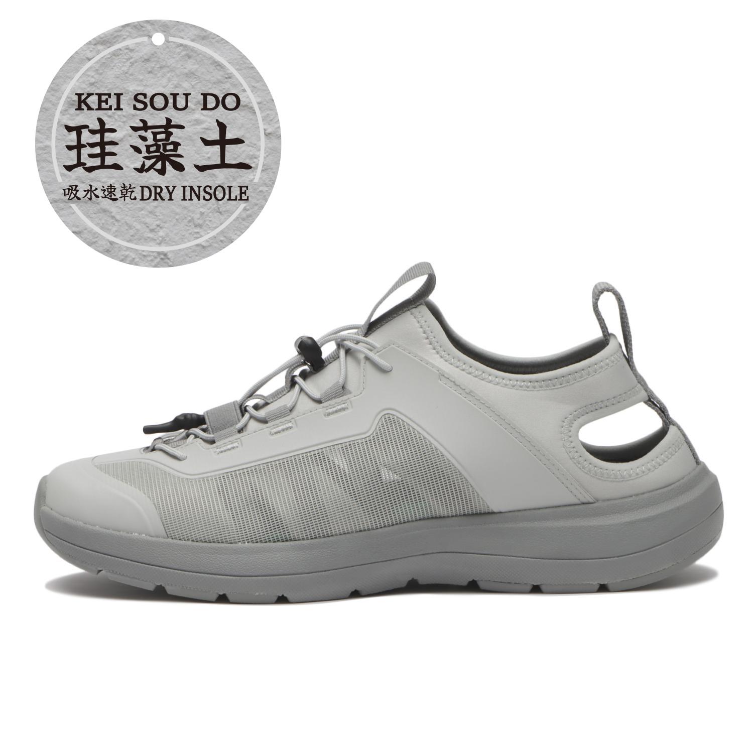 �yABC SELECT�z �G�[�r�[�V�[�Z���N�g DRY MESH SANDAL �h���C���b�V���T���_�� S0064 GRAY