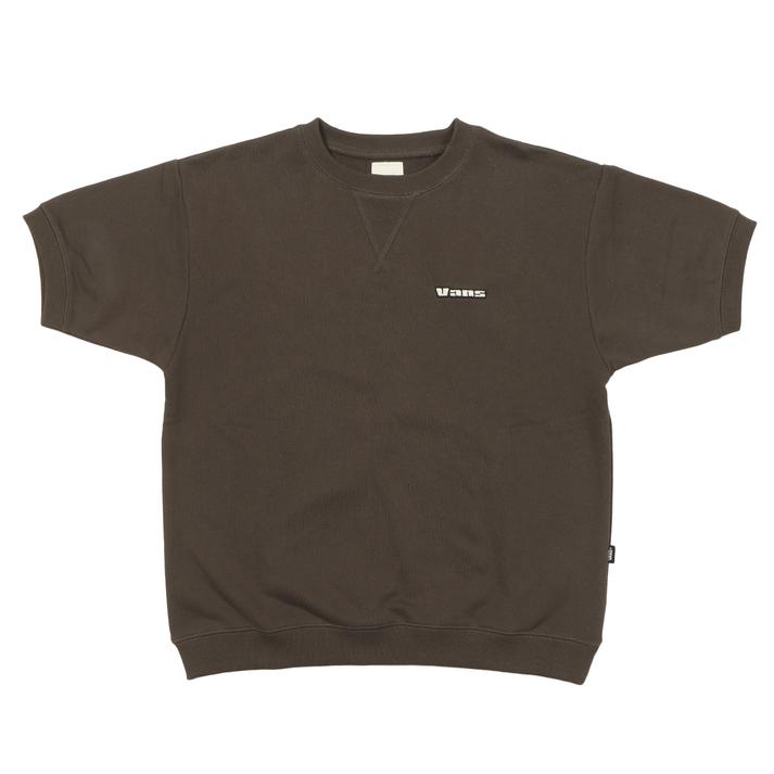 VANS �V���[�g�X���[�u BROWN