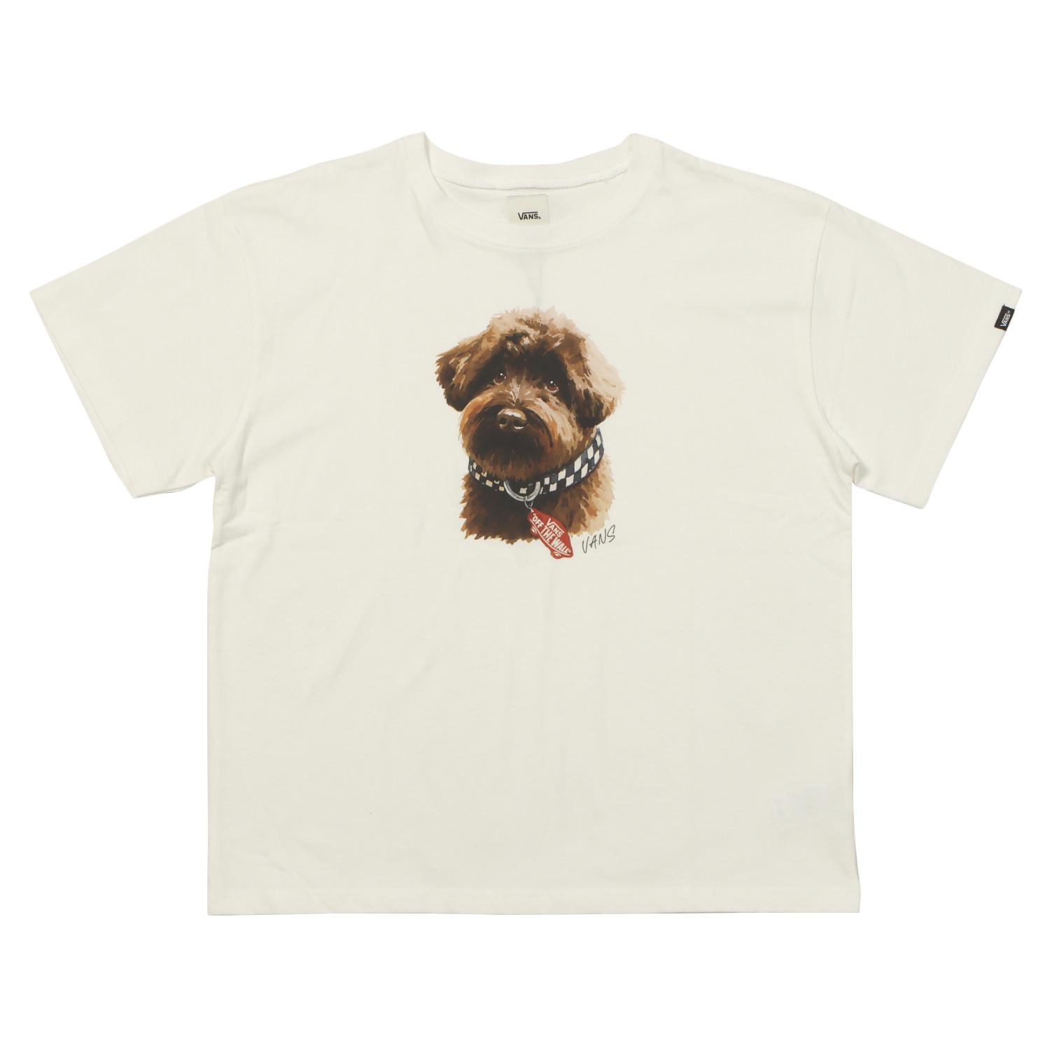 VANS】 ヴァンズ W Dog print TEE ショートスリーブ 126R3011101 ABC