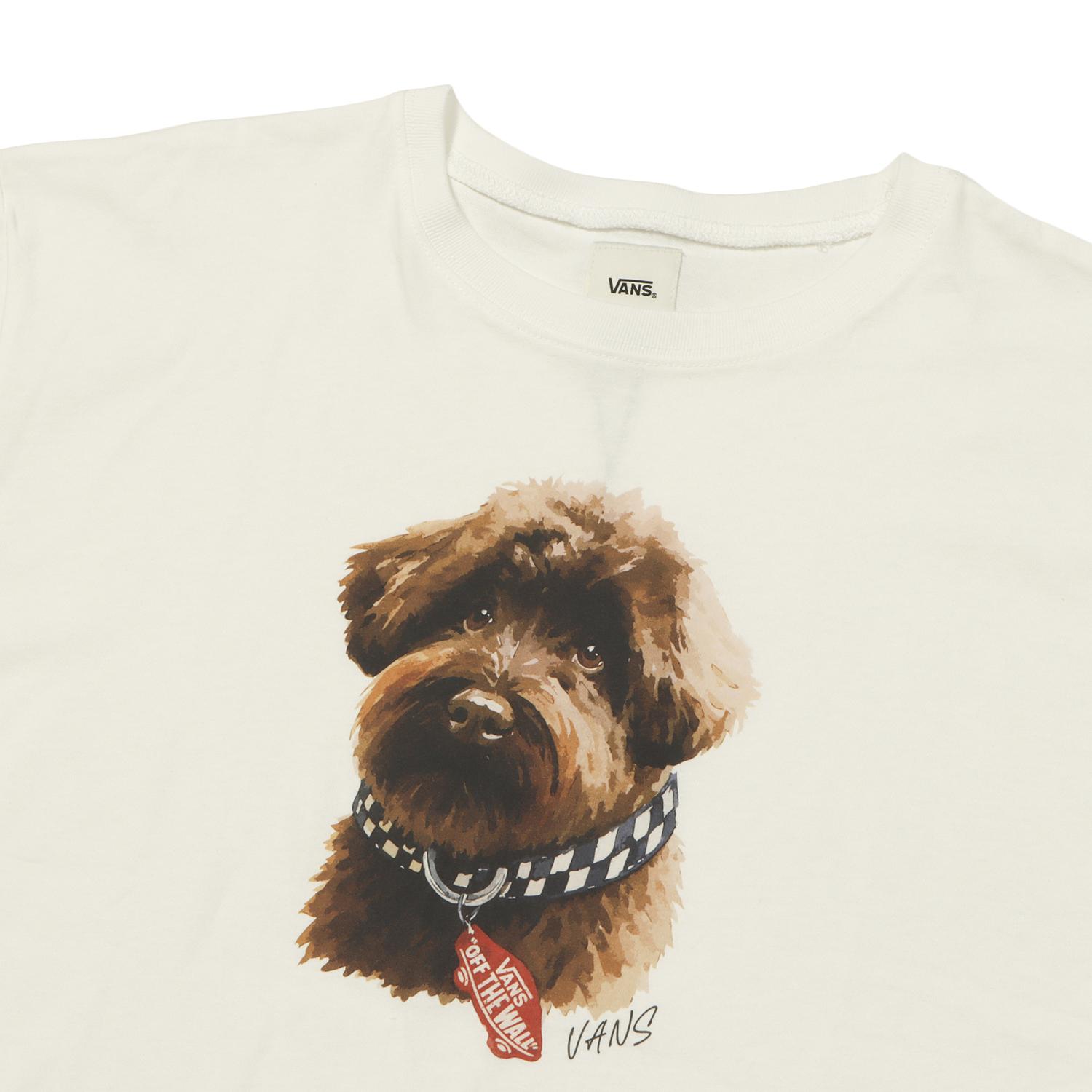 VANS】 ヴァンズ W Dog print TEE ショートスリーブ 126R3011101 ABC