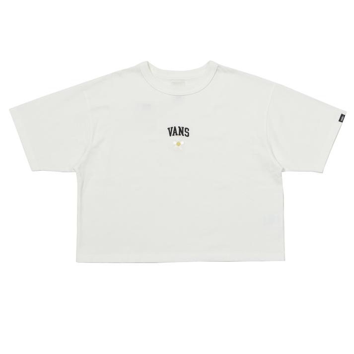 VANS �V���[�g�X���[�u WHITE