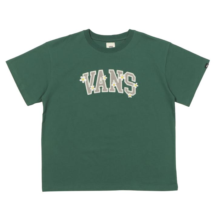 VANS �V���[�g�X���[�u GREEN