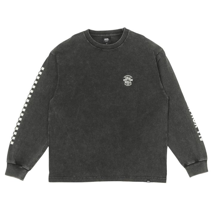 VANS �����O�X���[�u BLACK