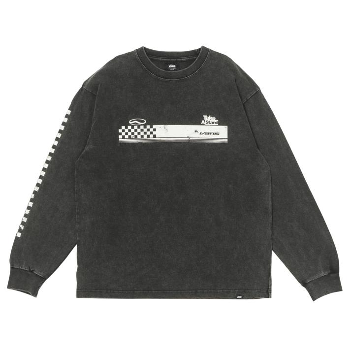 VANS �����O�X���[�u BLACK