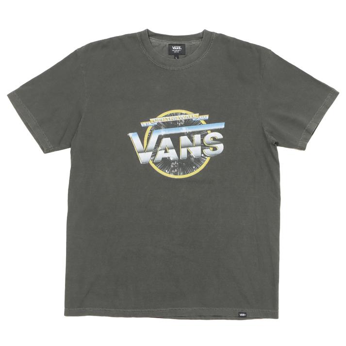 VANS �V���[�g�X���[�u BLACK