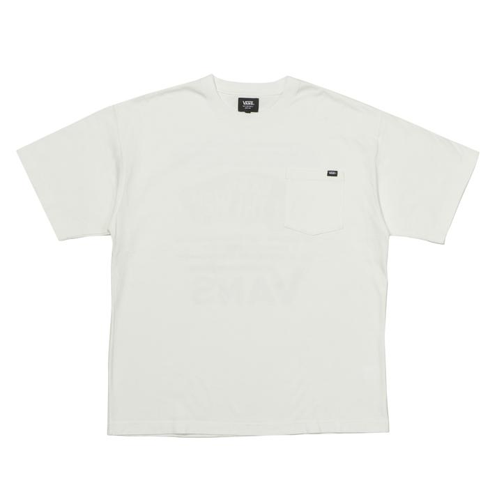 VANS �V���[�g�X���[�u WHITE