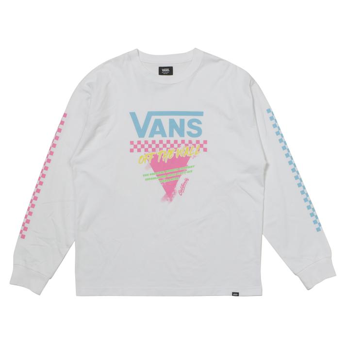 VANS �����O�X���[�u WHITE