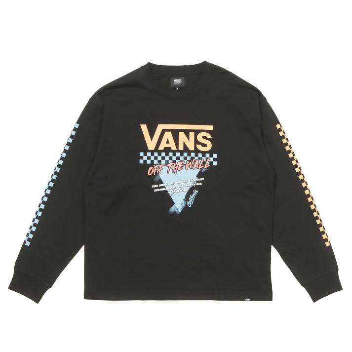 VANS �����O�X���[�u BLACK