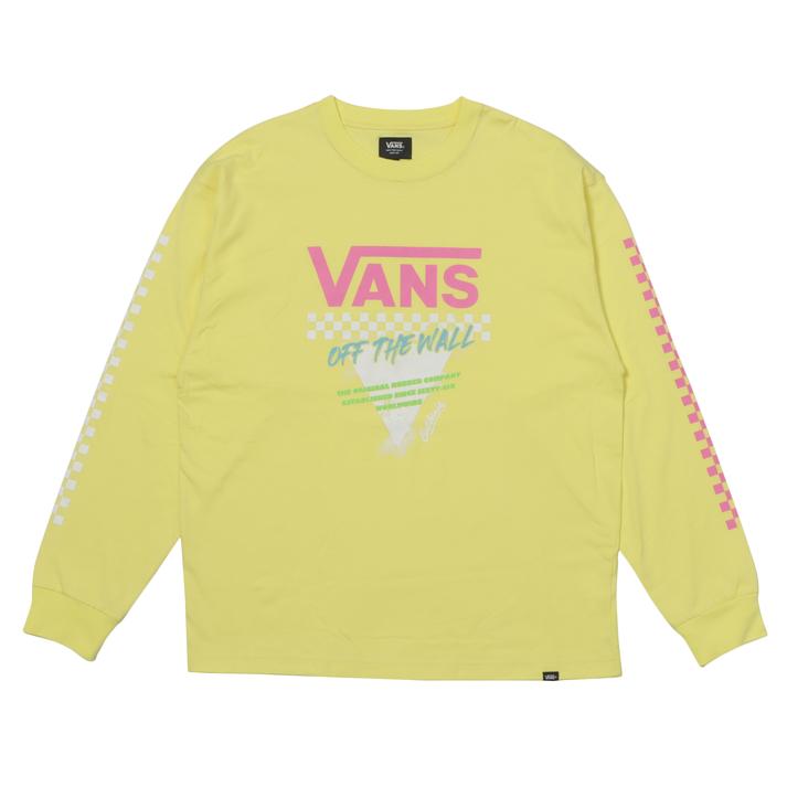 VANS �����O�X���[�u YELLOW