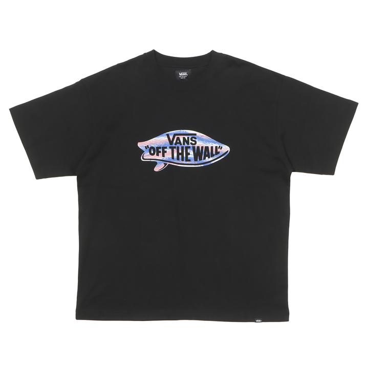 VANS �V���[�g�X���[�u BLACK