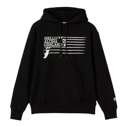 GR8LAND ハロープルオーバーフードスウェット