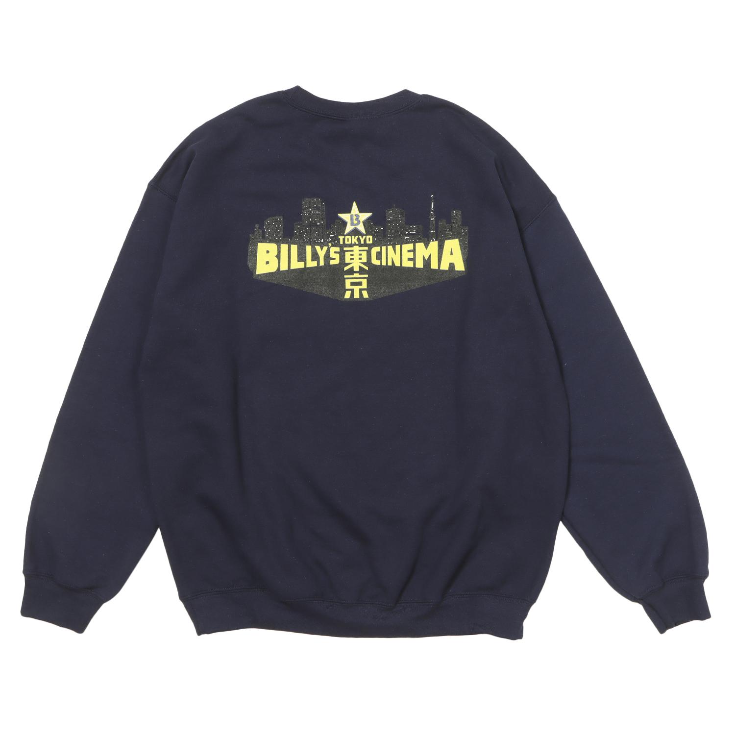  BILLYS BILLYS TOKYO CINEMA CREWNECK SWEAT画像3