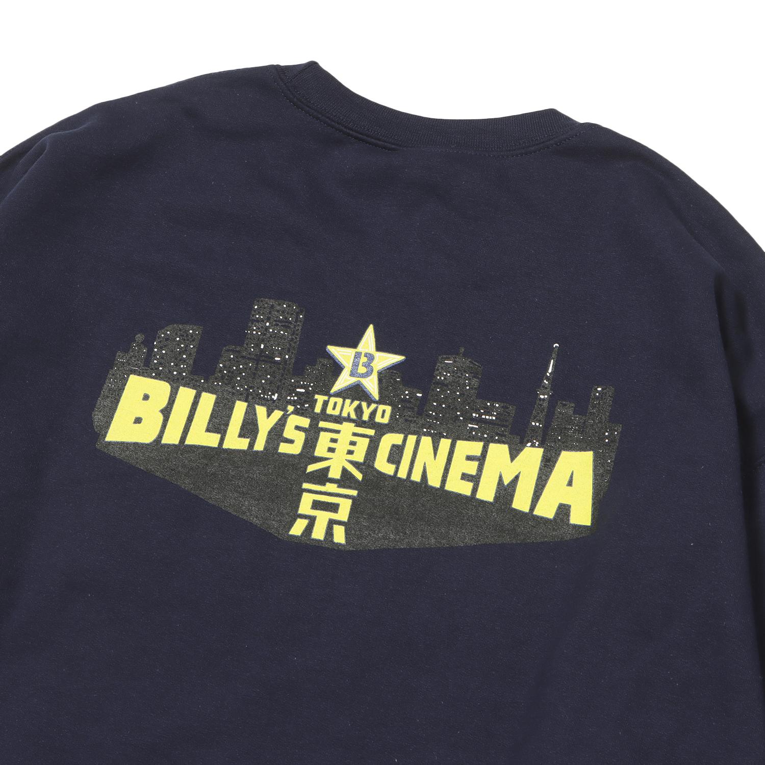  BILLYS BILLYS TOKYO CINEMA CREWNECK SWEAT画像6