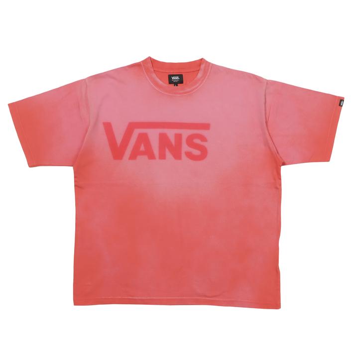 VANS �V���[�g�X���[�u RED