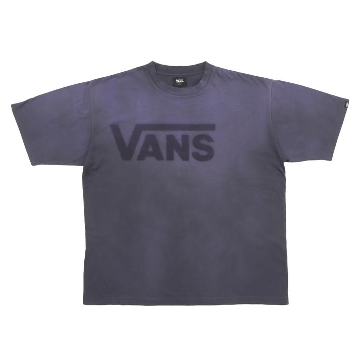 VANS �V���[�g�X���[�u NAVY