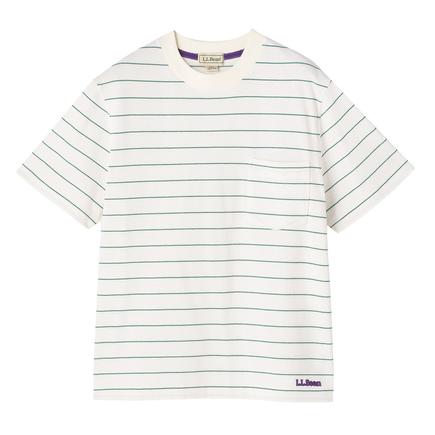L.L.Bean ウィメンズユニオン S/S ストライプ Tシャツ