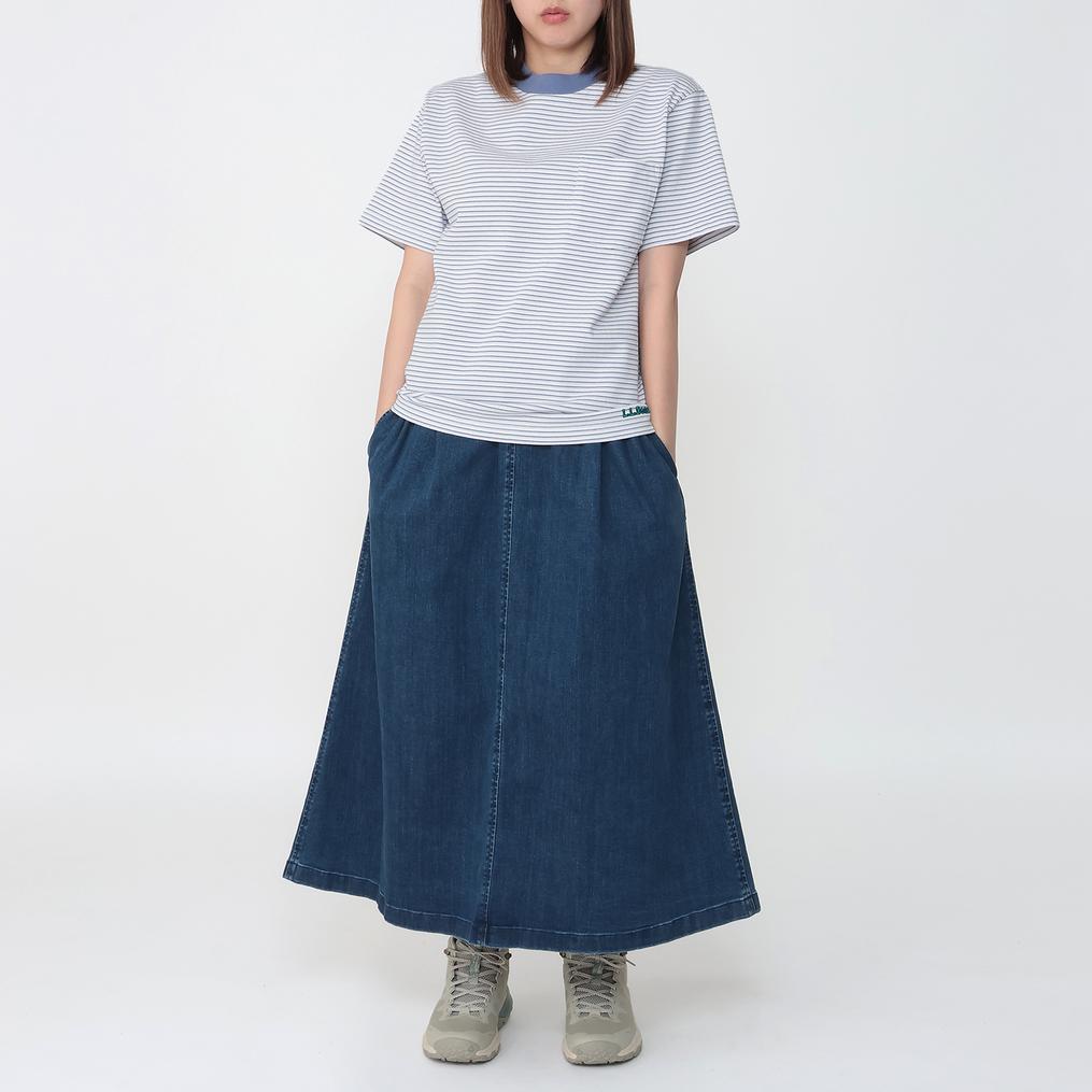  L.L.Bean L.L.Bean W's Union S/S Striped Tee画像2