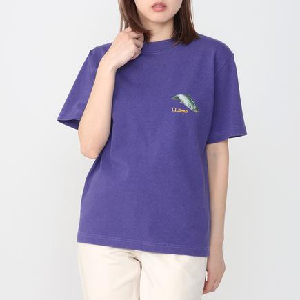 L.L.Bean ウィメンズビーンズ 1980 カタログトラウト Tシャツ