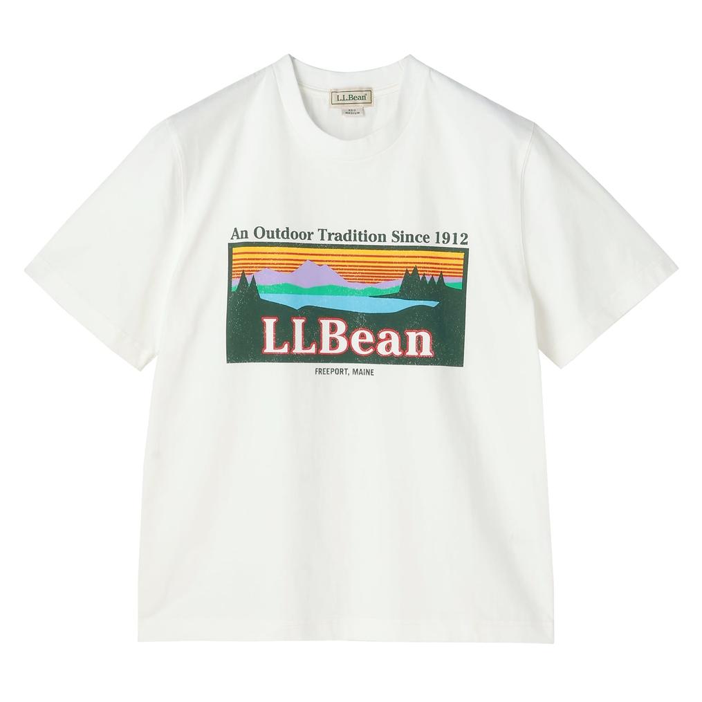  L.L.Bean L.L.Bean W's Morrill S/S Katahdin Logo Tee画像1