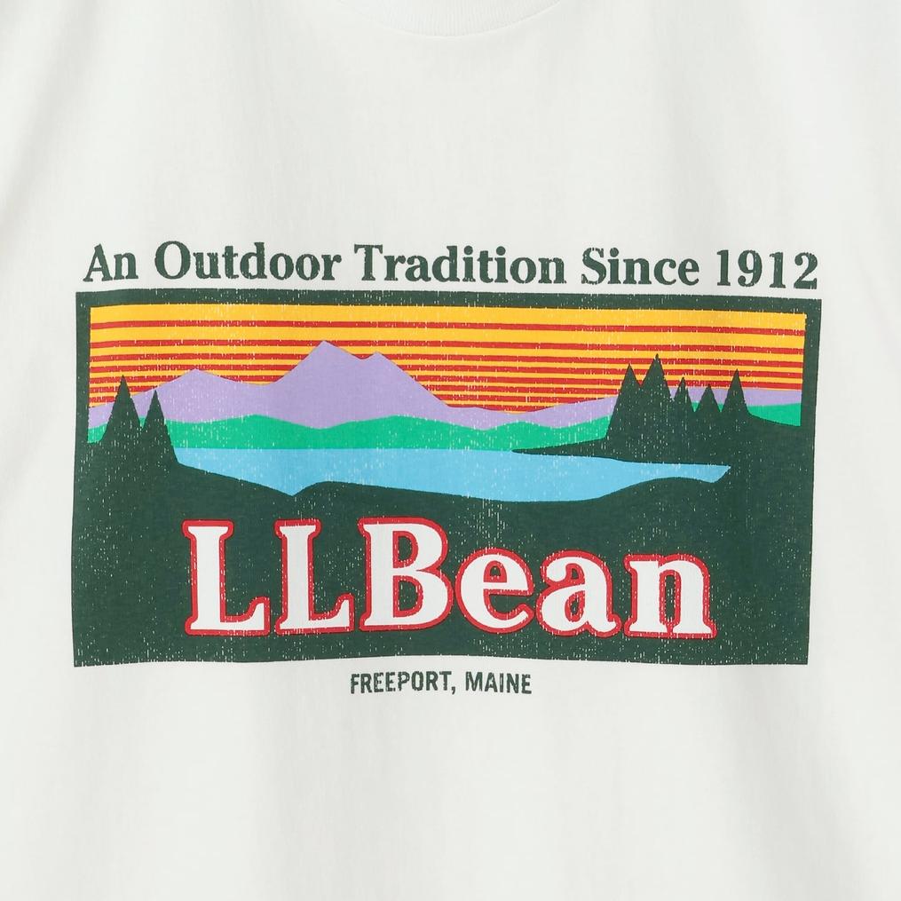  L.L.Bean L.L.Bean W's Morrill S/S Katahdin Logo Tee画像4