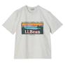  L.L.Bean L.L.Bean W's Morrill S/S Katahdin Logo Tee画像1