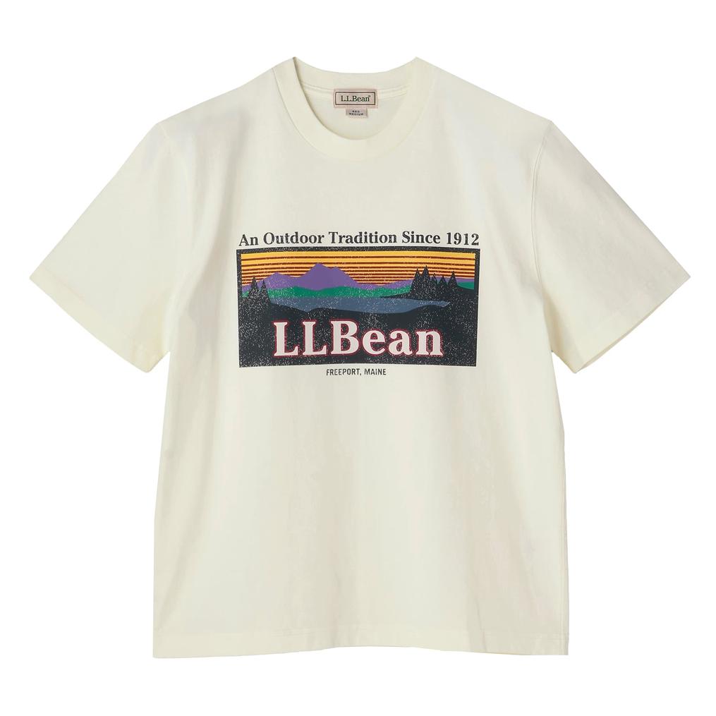  L.L.Bean L.L.Bean W's Morrill S/S Katahdin Logo Tee画像1