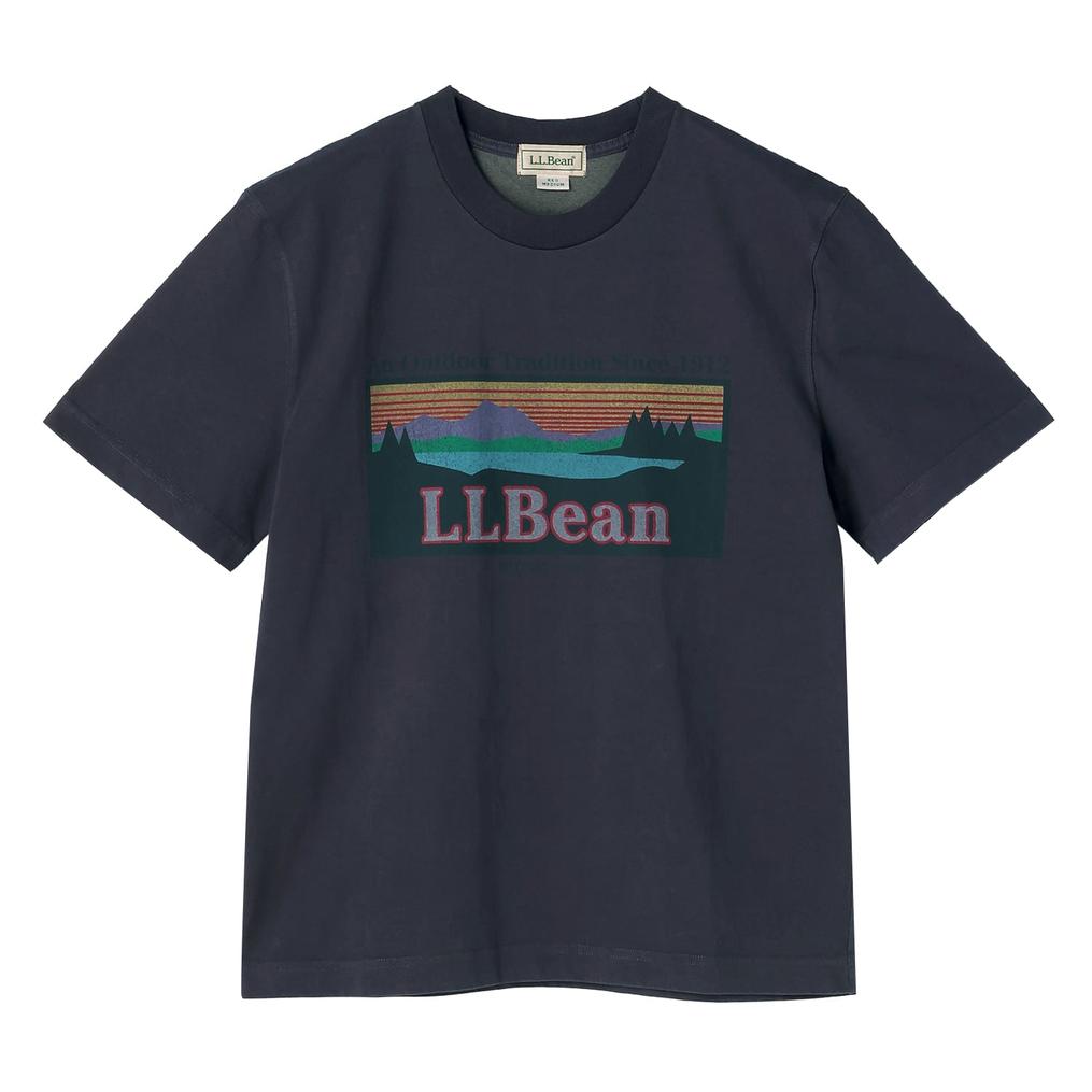  L.L.Bean L.L.Bean W's Morrill S/S Katahdin Logo Tee画像1