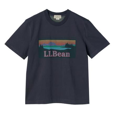 L.L.Bean ウィメンズモリル S/S カタディンロゴ Tシャツ