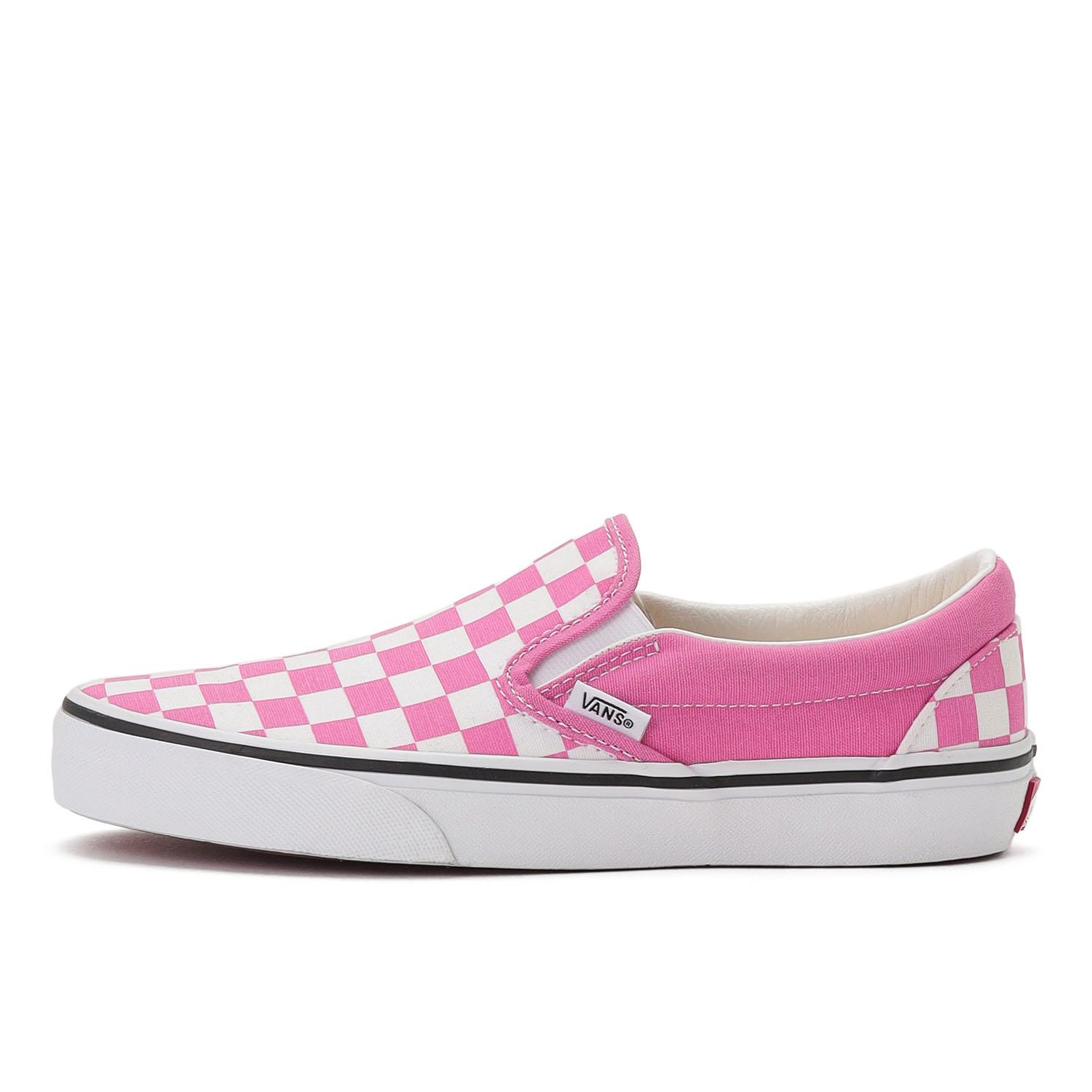 VANS】 ヴァンズ CLASSIC SLIP-ON スリッポン VN000D6YFRQ CHECK PINK