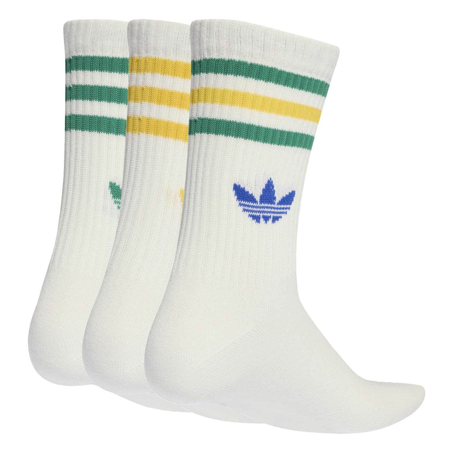 adidas】 アディダス U 3ST CREW SOCKS 3P 3Pソックス KD8250 OFFWT