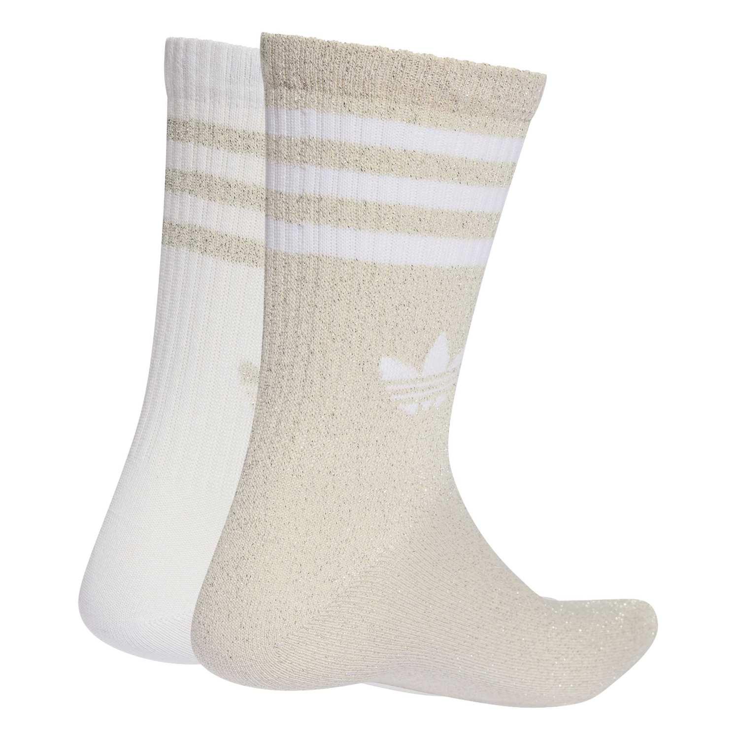 レディース 【adidas】 アディダス W 3ST GLT CREW SOCK 2P 2Pソックス