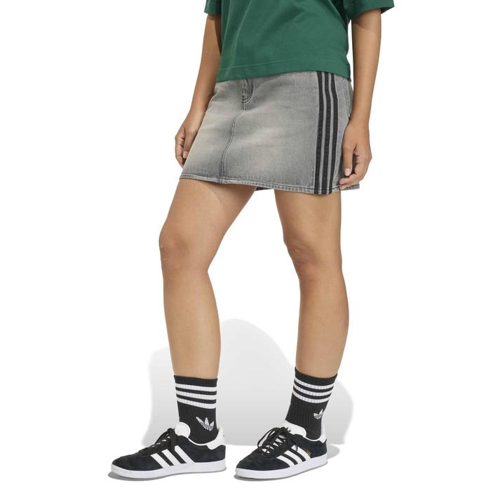 adidas �X�J�[�g WASHEDGRYDENIM