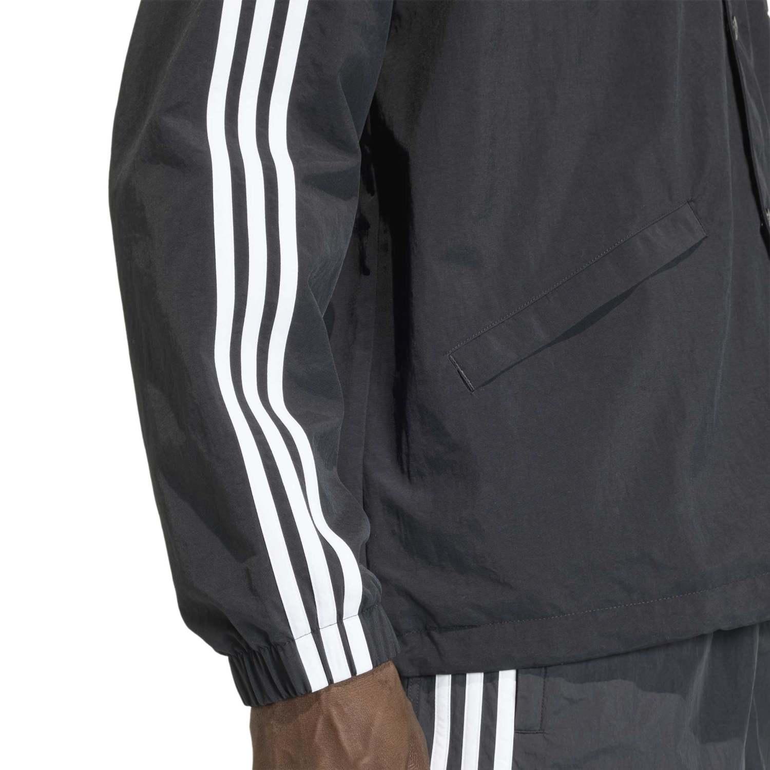 adidas】 アディダス M 3STRIPES COACH JACKET アウター KE3598 BLACK
