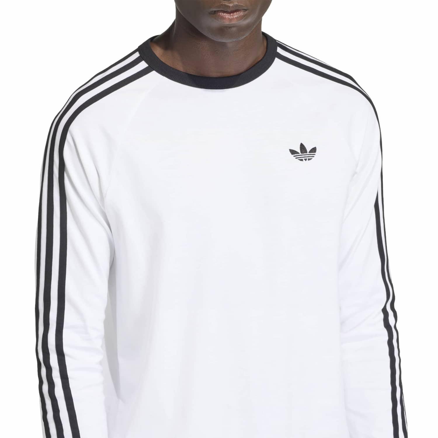 adidas】 アディダス U 3STRIPES LS TEE ロングスリーブ KE3545 WHITE