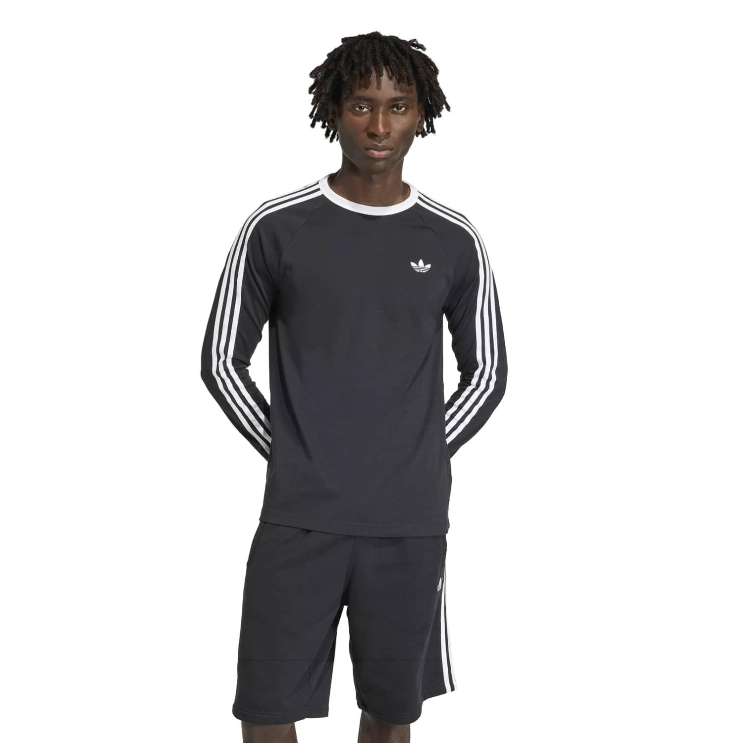 adidas】 アディダス U 3STRIPES LS TEE ロングスリーブ KE3546 BLACK