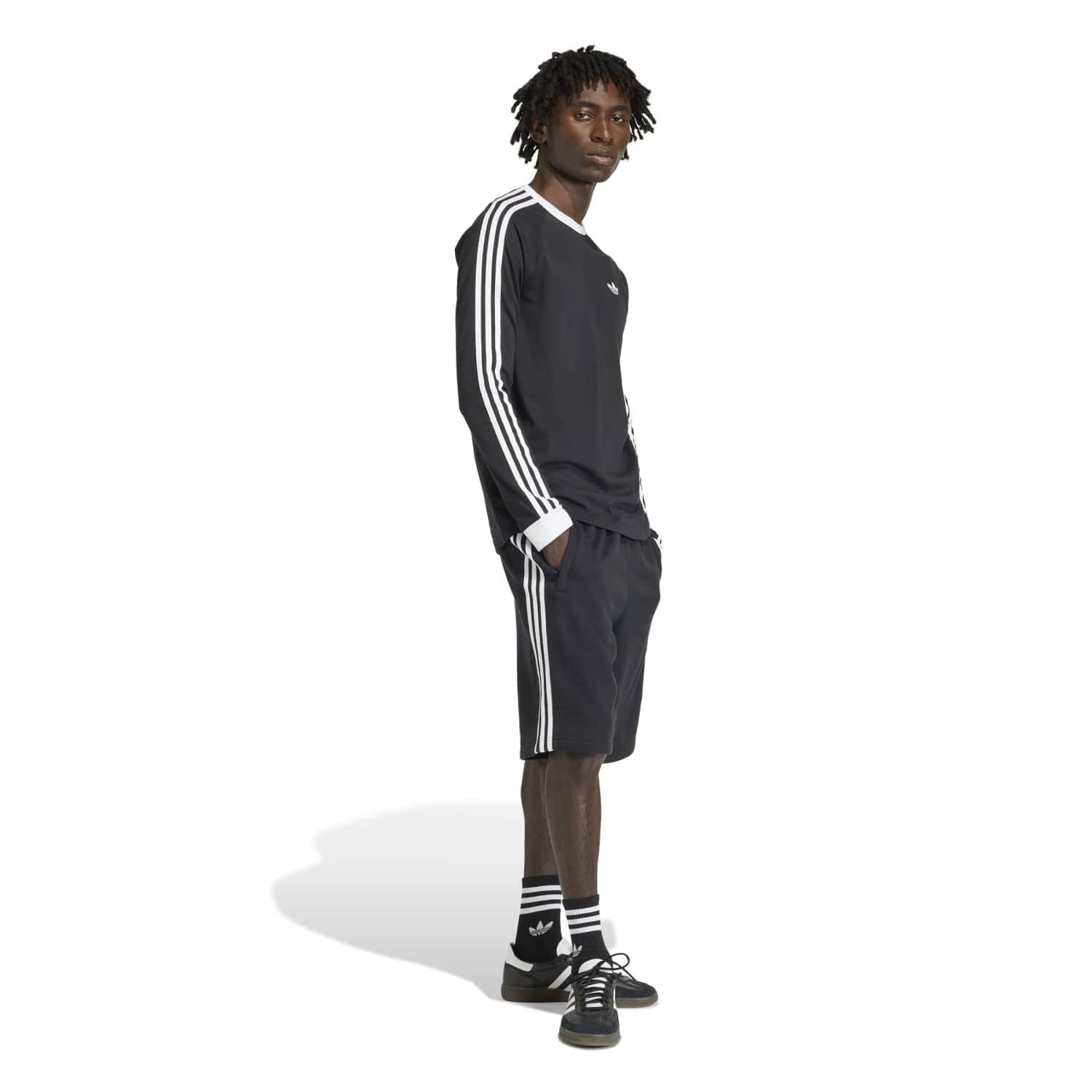 adidas】 アディダス U 3STRIPES LS TEE ロングスリーブ KE3546 BLACK