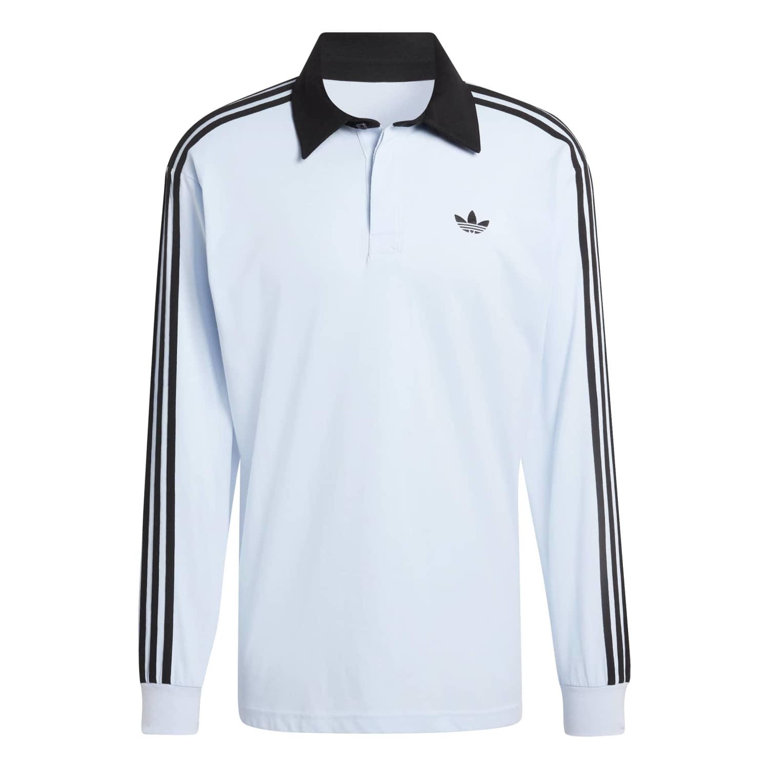 adidas】 アディダス M 3ST RUGBY LS POLO ロングスリーブ KE2445