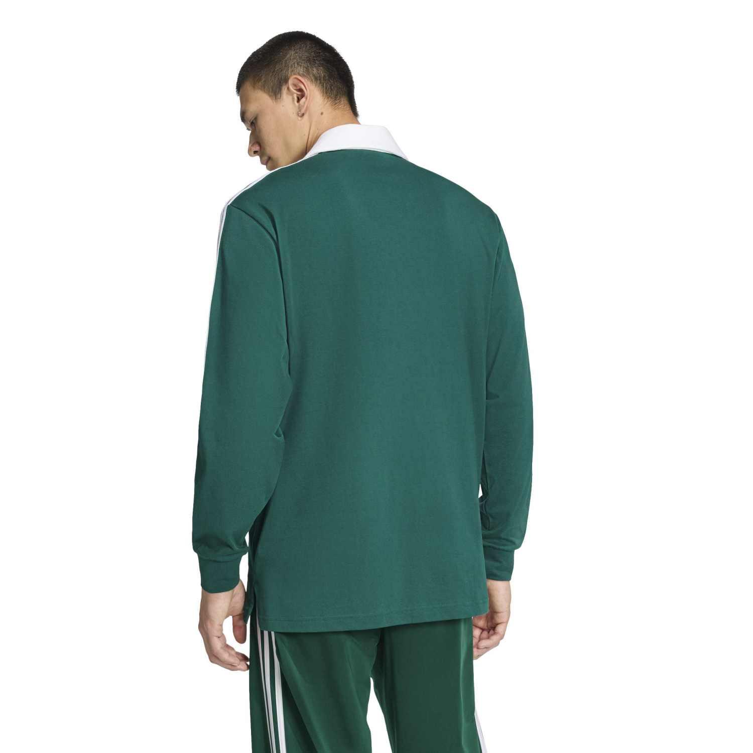 adidas】 アディダス M 3ST RUGBY LS POLO ロングスリーブ KE3572