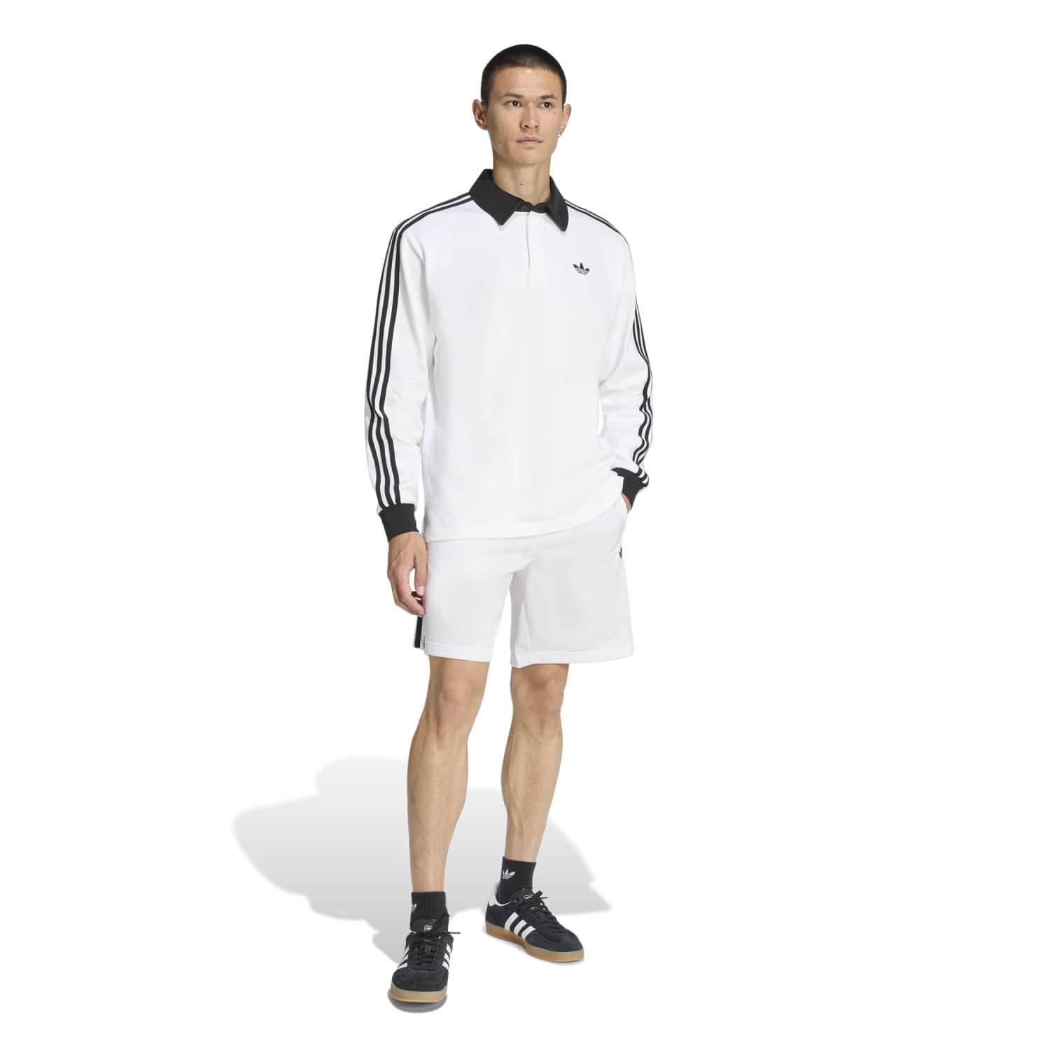 adidas】 アディダス M 3ST RUGBY LS POLO ロングスリーブ KE3575