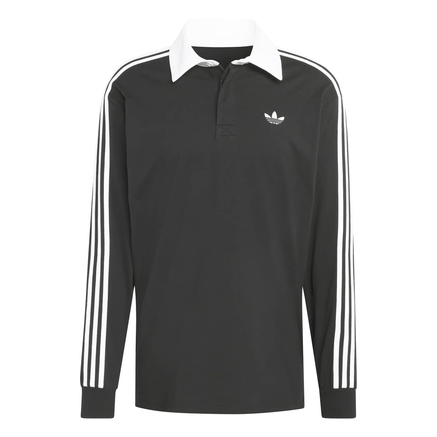 adidas】 アディダス M 3ST RUGBY LS POLO ロングスリーブ KE3576