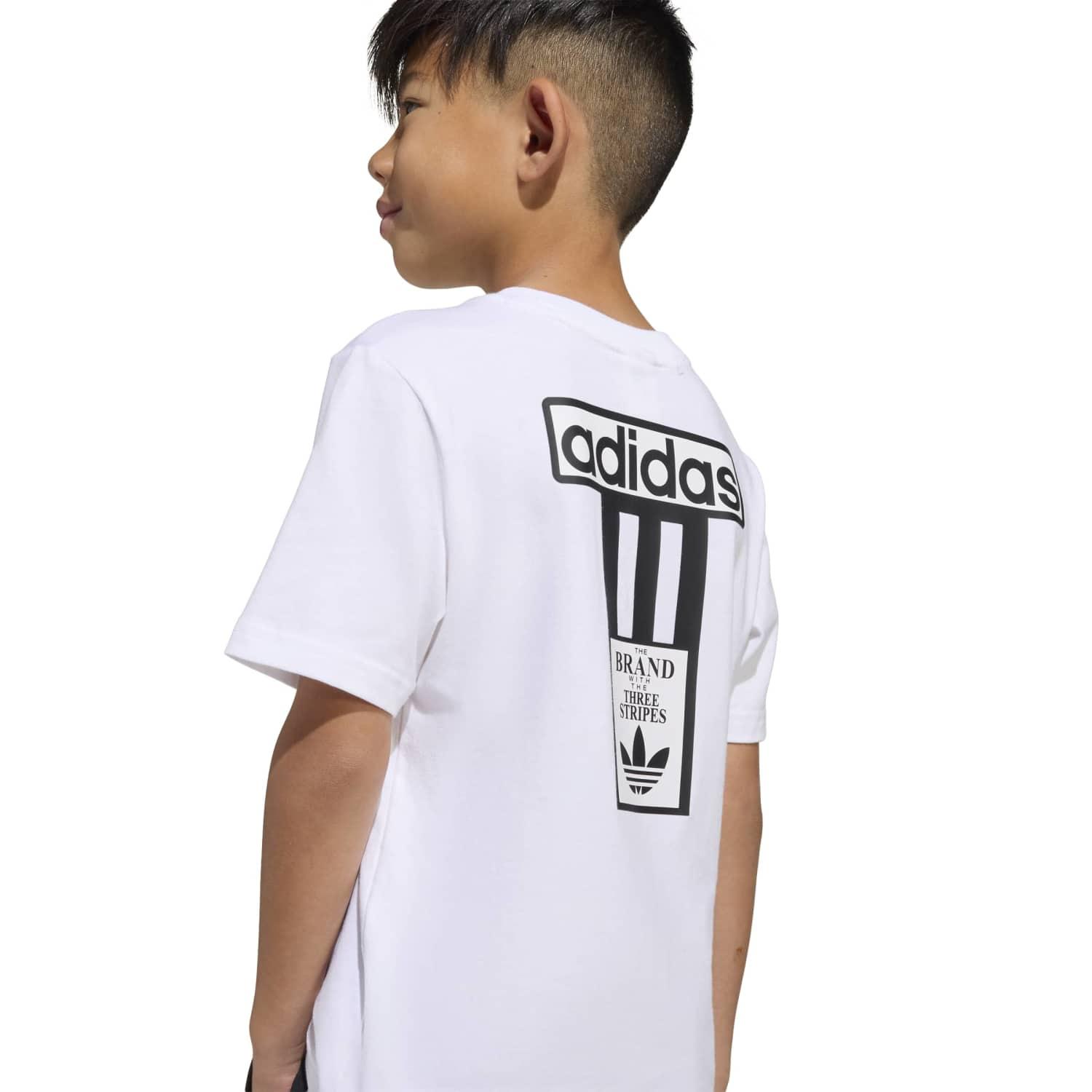 キッズ 【adidas】 アディダス K ADIBREAK TEE SET セットアップ